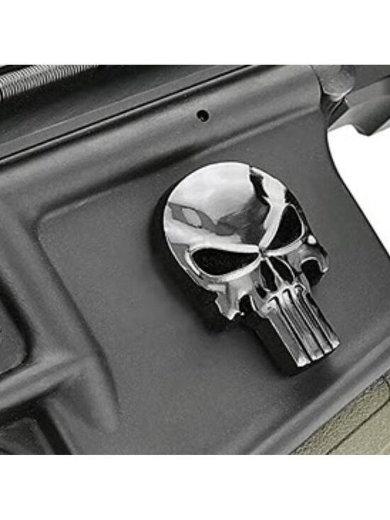 Marvel Other - Dark Gunmetal The Punisher metal 3D sticker decal